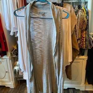 GAP lightweight tissue edge open front cardigan